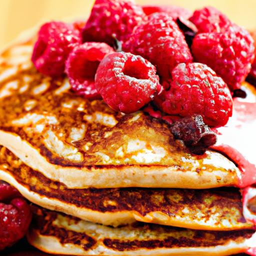 raspberry oatmeal pancakes