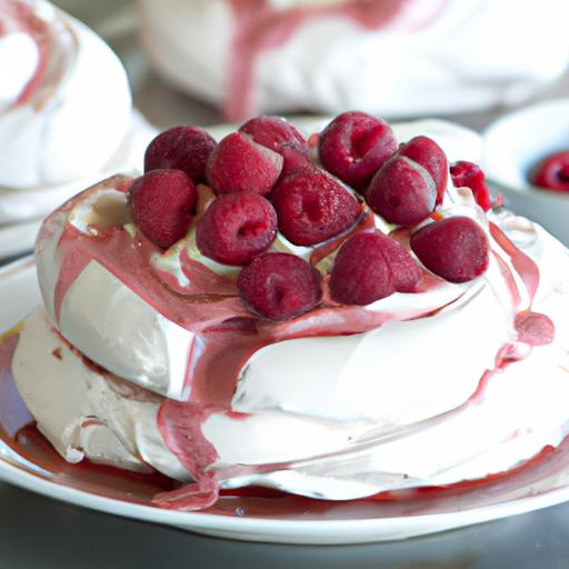 Raspberry Pavlova