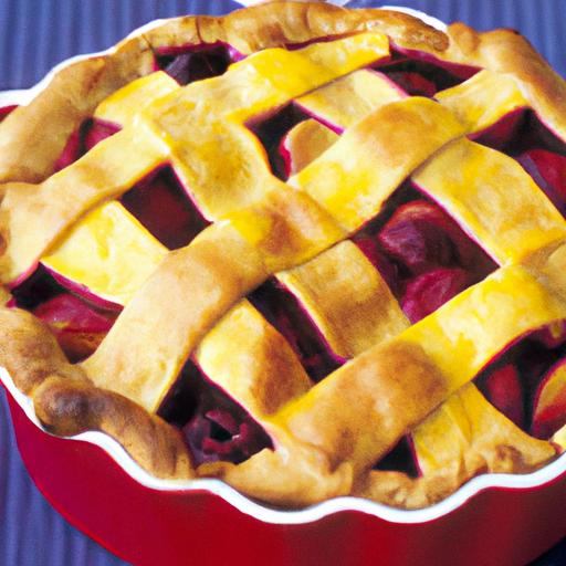 raspberry peach pie