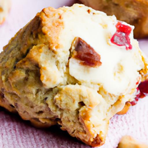 raspberry white chocolate scones