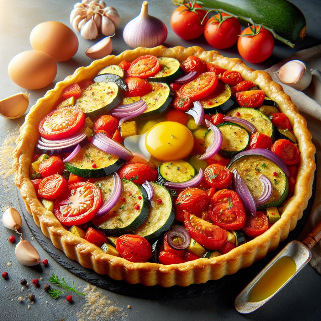 ratatouille tart