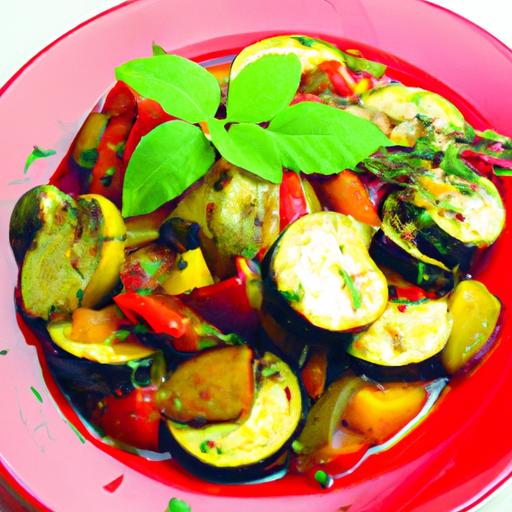 Ratatouille with Thyme and Other Herbs