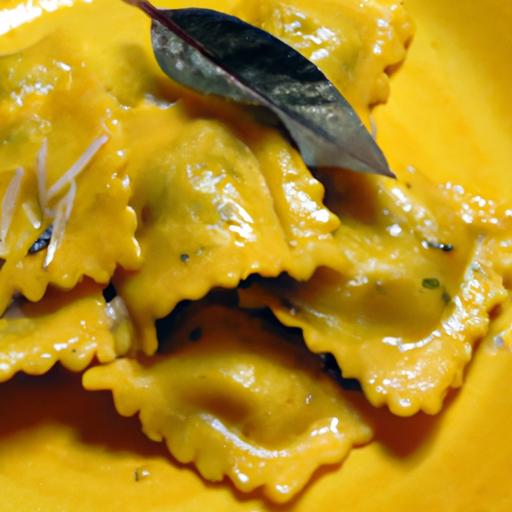 ravioli di zucca