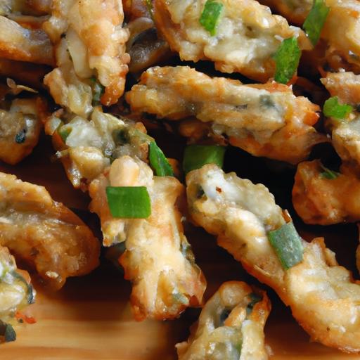 razor clam fritters