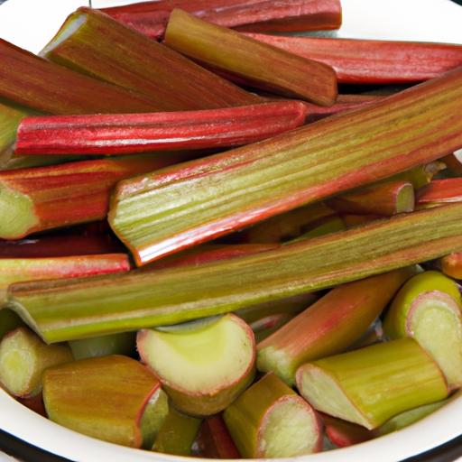 Rhubarb and Dill Pickles