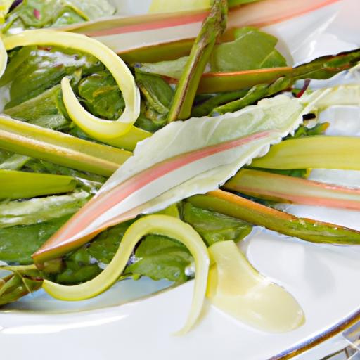 Rhubarb and Fennel Salad