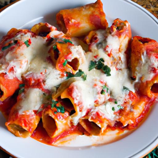 Ricotta Cheese and Spinach Stuffed Shells