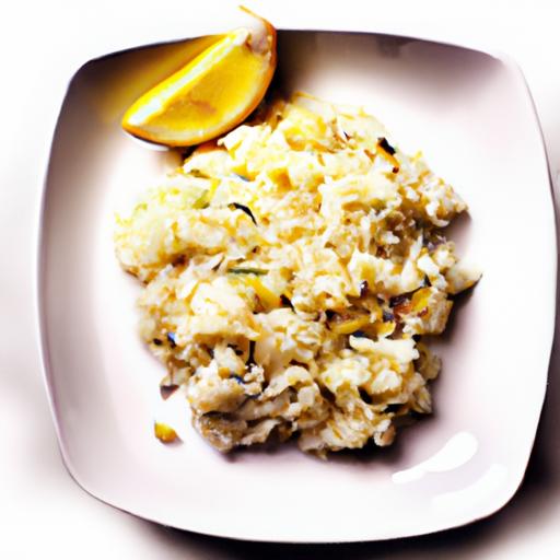 risotto al limone