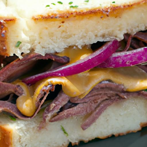 Roast Beef and Cheddar Sandwich