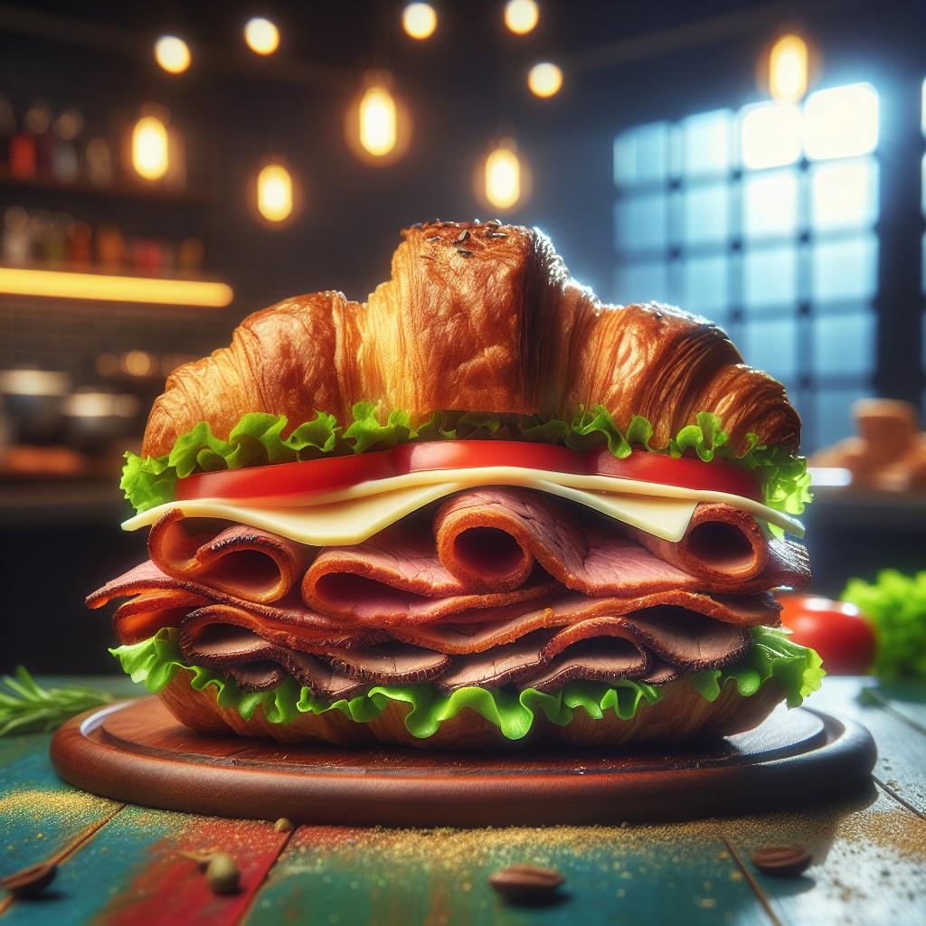 Roast Beef Croissant