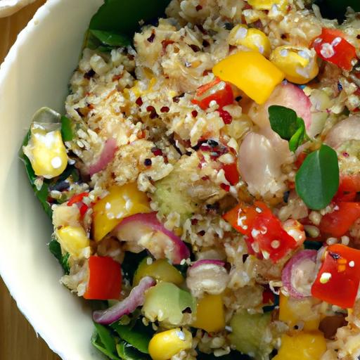 Roasted Corn and Quinoa Salad