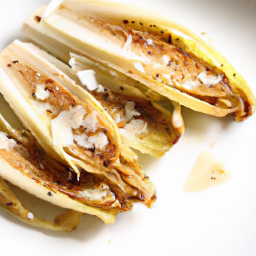 roasted endive with parmesan