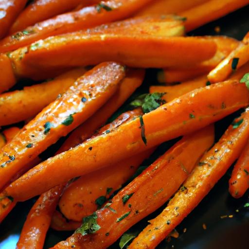 Roasted Parmesan Carrots