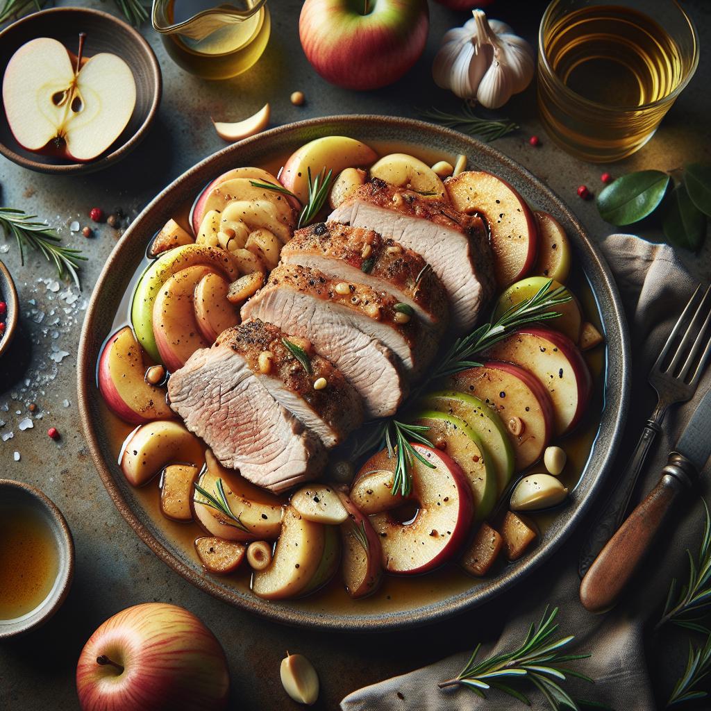 roasted pork tenderloin with apples