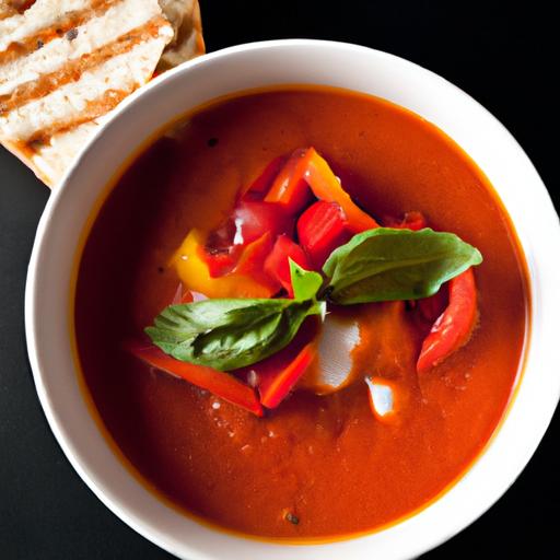 roasted red pepper soup