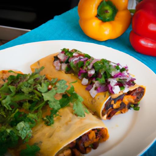 Roasted Vegetable Enchiladas