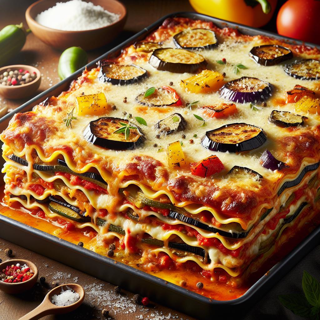 roasted vegetable lasagna