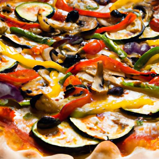 Roasted Vegetable Pizza