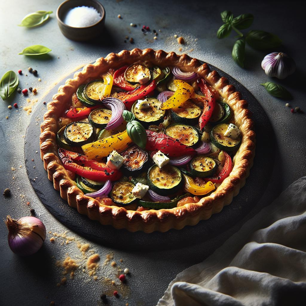 Roasted Vegetable Tart