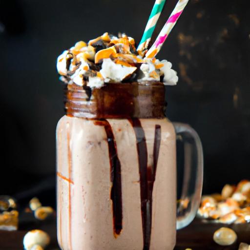 rocky road milkshake