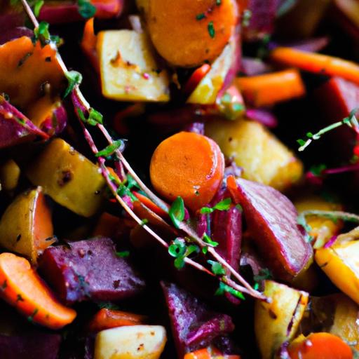 root vegetable hash