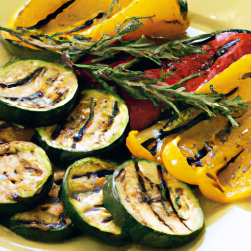 Rosemary and Garlic Grilled Vegetables