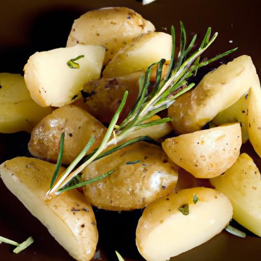 rosemary and lemon country potatoes