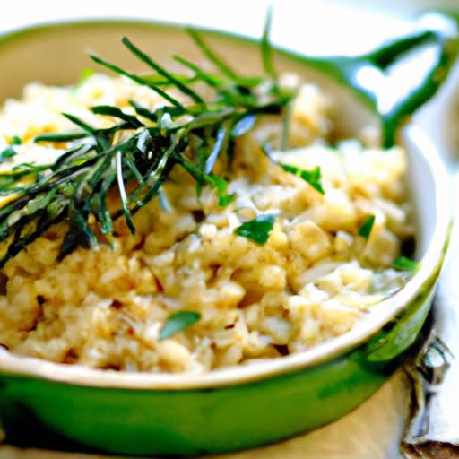 Rosemary and Lemon Risotto