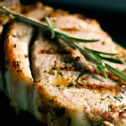 rosemary and thyme roasted pork loin