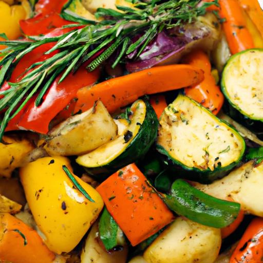 rosemary and thyme roasted vegetables