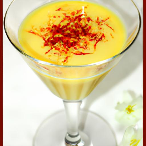 saffron lassi