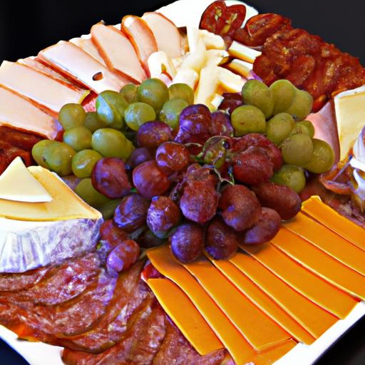 Salami and Cheese Platter