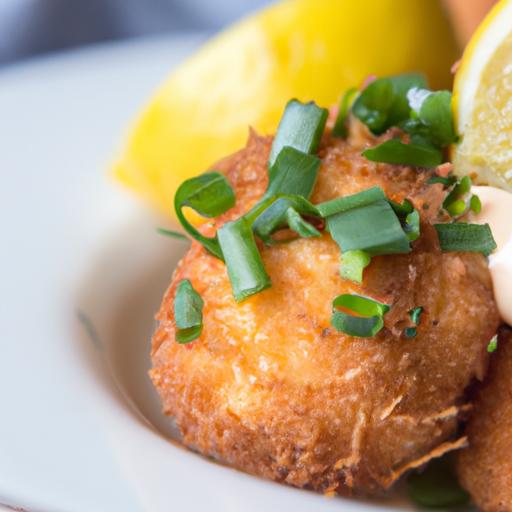 salmon croquettes with lemon aioli