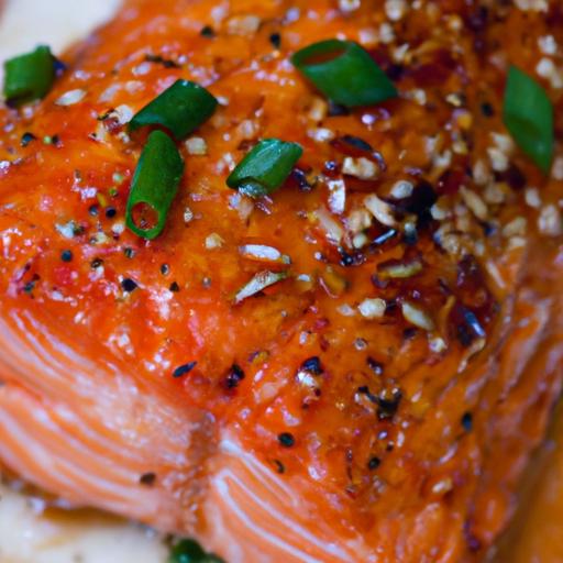 Salmon with Sweet Chili Glaze