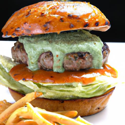 salsa verde burger