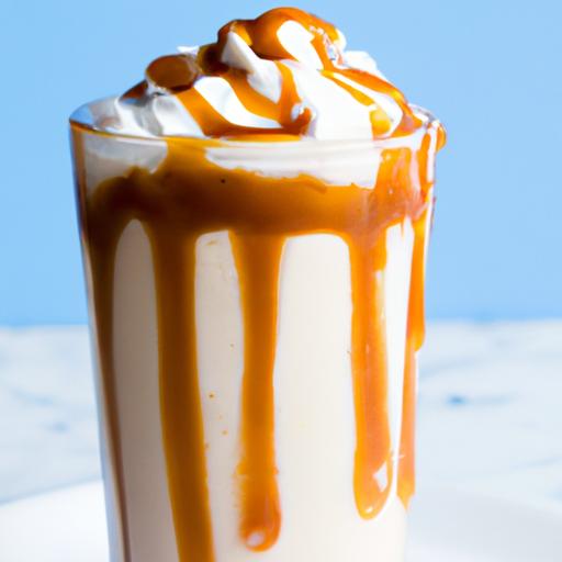 Salted Caramel Malt Milkshake