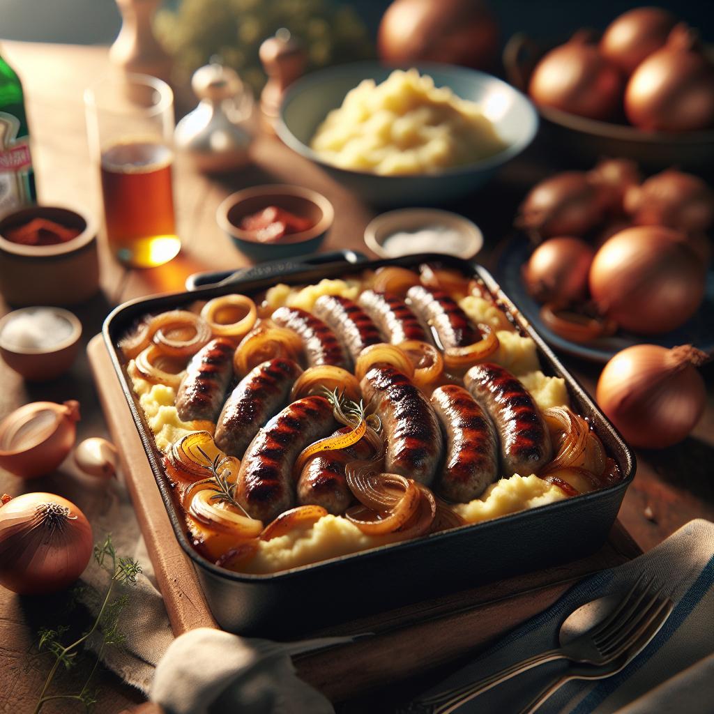 sausage and onion casserole