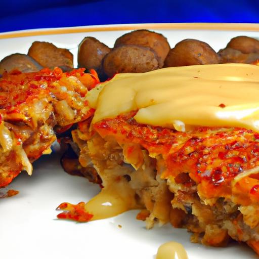 sausage stuffed hashbrowns