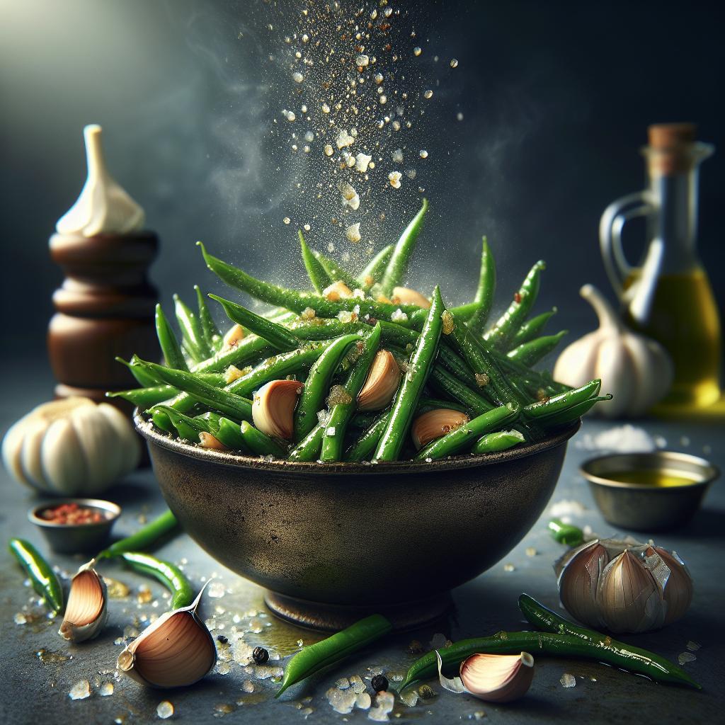 sauteed green beans with garlic