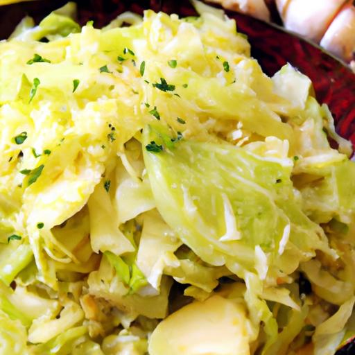 sautéed cabbage with garlic and lemon