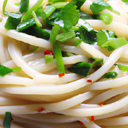 Scallion Oil Noodles