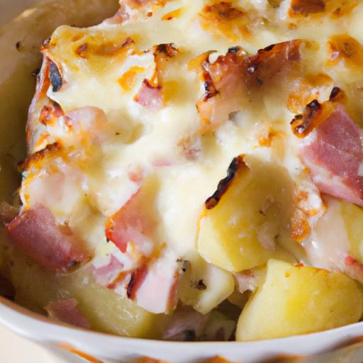 scalloped potatoes with ham