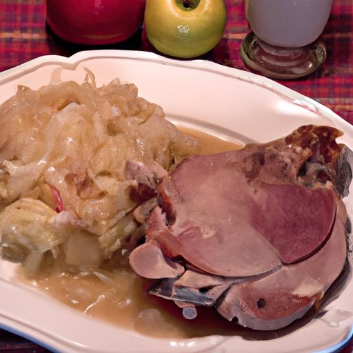 Schweinebraten Mit Sauerkraut