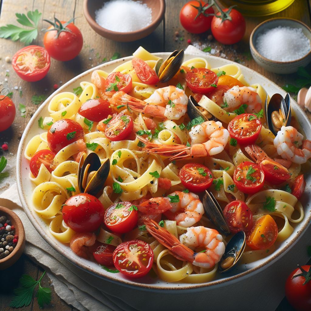 scialatielli con frutti di mare