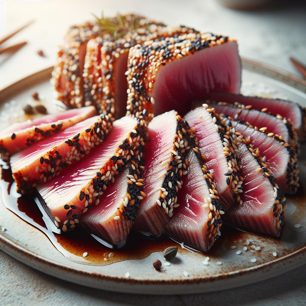 Seared Ahi Tuna with Sesame