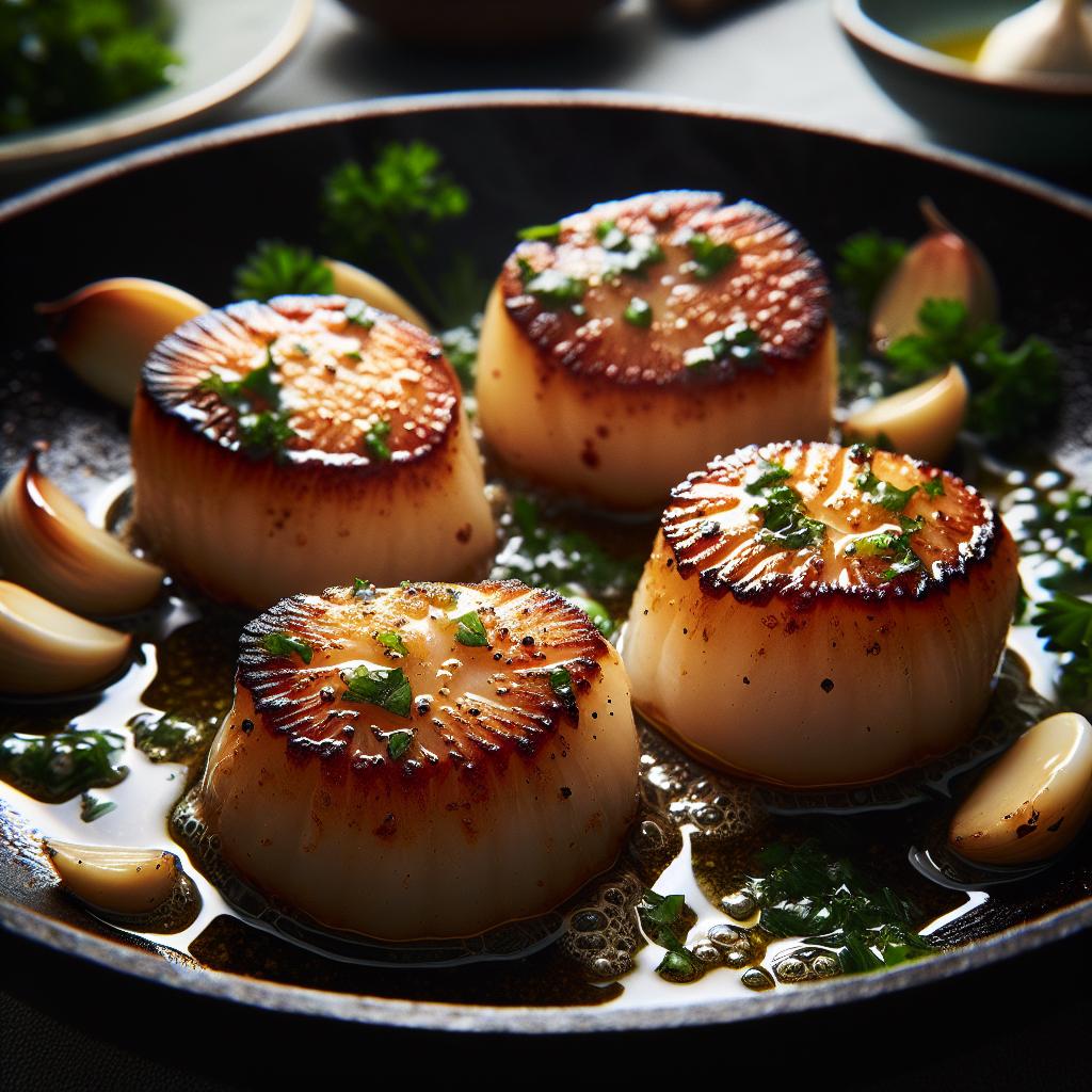 Seared Diver Scallops