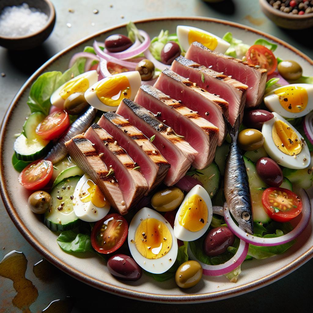 Seared Tuna Niçoise Salad