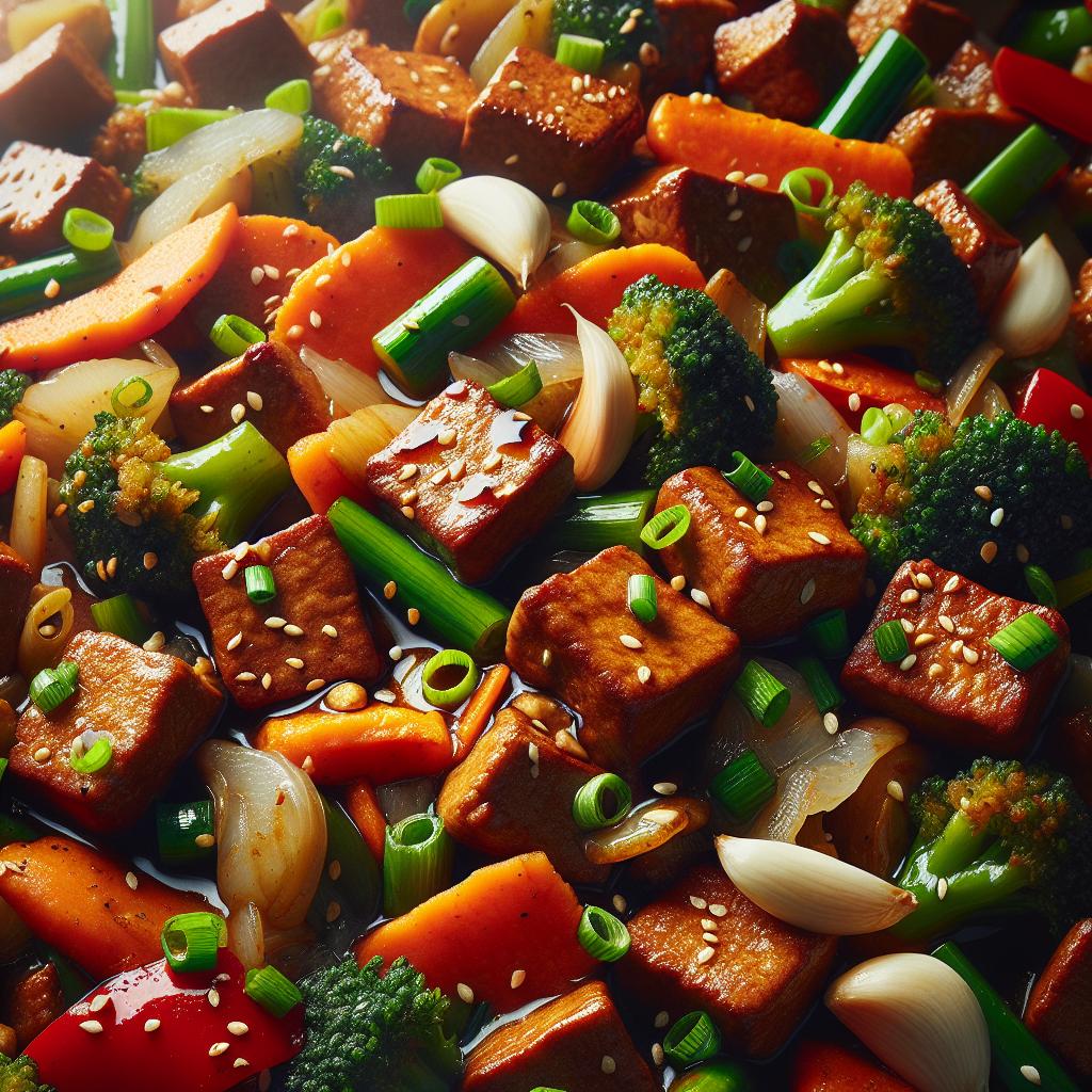 seitan stir fry