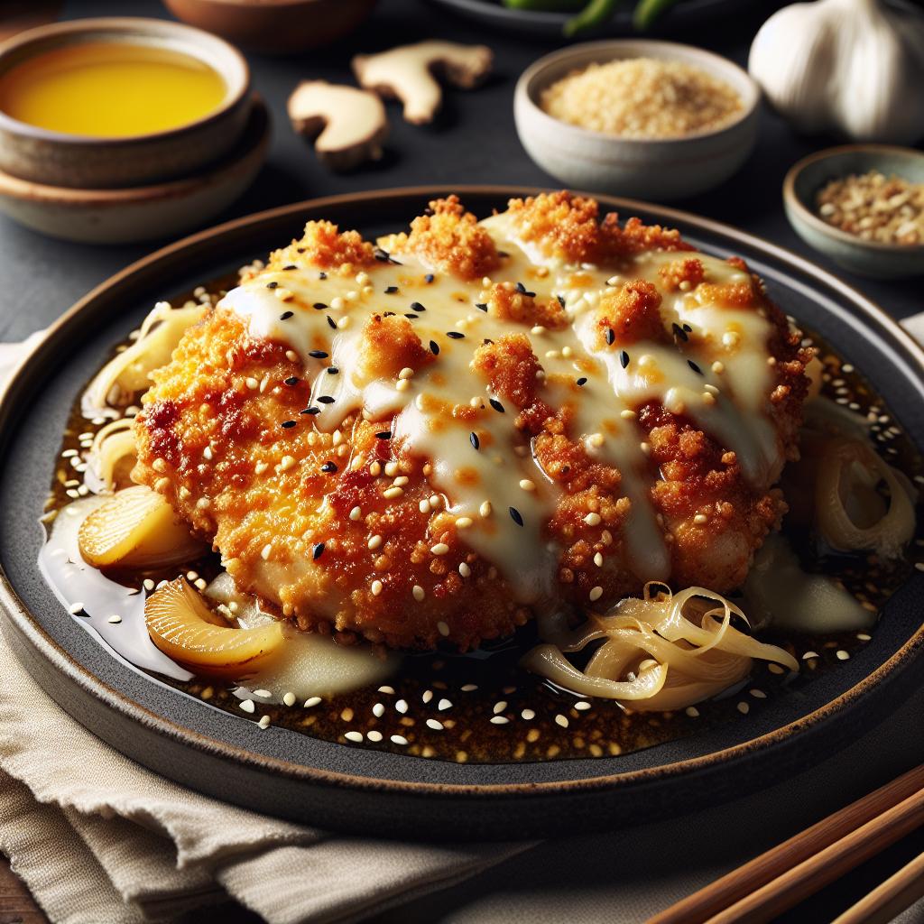 Sesame Ginger Chicken Parmesan