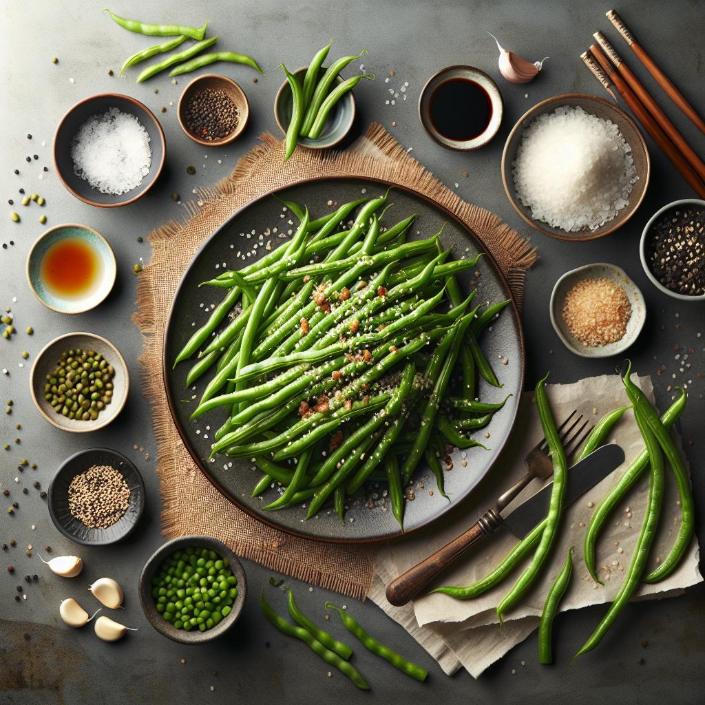 sesame green beans